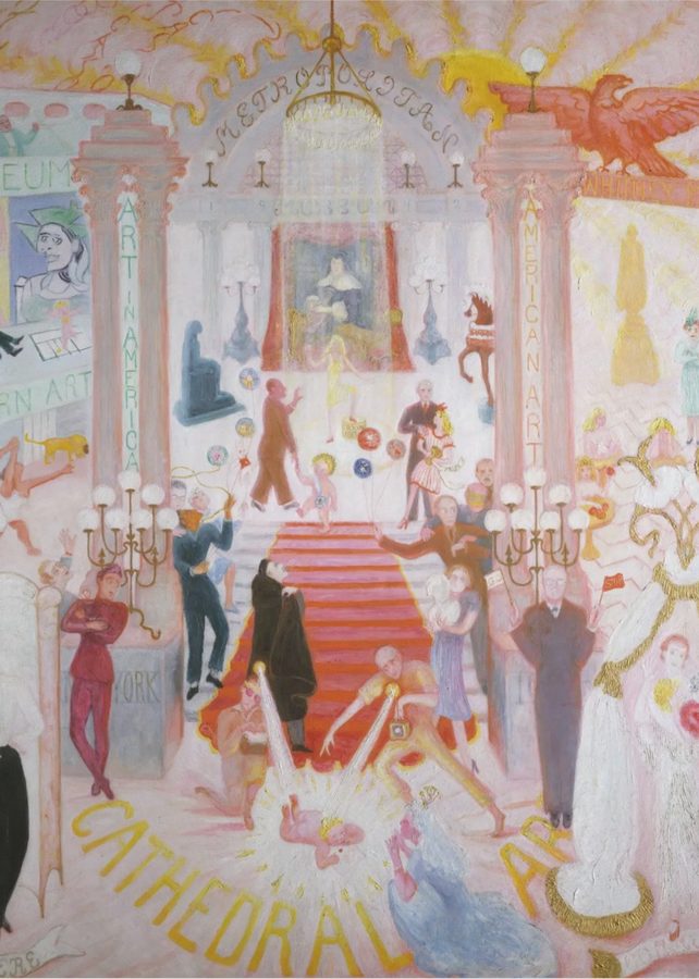 Florine Stettheimer, The Cathedrals of Art, 1942